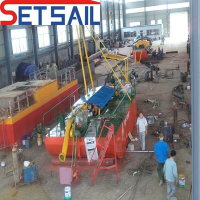 Weichai Dredger de sucção a jato com motor a diesel e tipo hidrociclone da Weichai