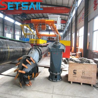 20 polegadas hidráulico cortador de desmontagem Sucção dragadora com 50kw gerador de tensão definida