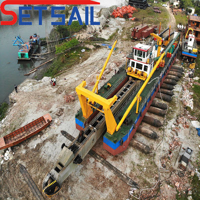 Dredger de sucção de corte de 20 polegadas para proteção ambiental