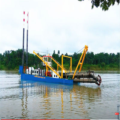895kw Principalmente motor de potência rio cortador de areia lama sucção dragagem navio para dragagem no rio
