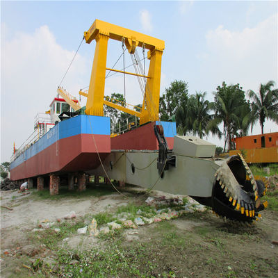 895kw Principalmente motor de potência rio cortador de areia lama sucção dragagem navio para dragagem no rio