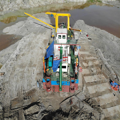 180000.000kg de peso bruto de cortador de sucção dragadora com capacidade de potência de motor de 1000m3/h