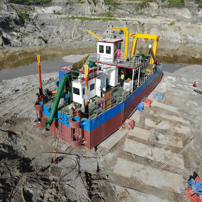 180000.000kg de peso bruto de cortador de sucção dragadora com capacidade de potência de motor de 1000m3/h