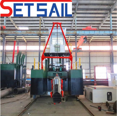Extração de ouro Dredger de areia de sucção a jato portátil com motor principal Cummins/Weichai