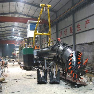 Dredger de sucção com capacidade de 1000 m3/h e profundidade de dragagem de 20 m