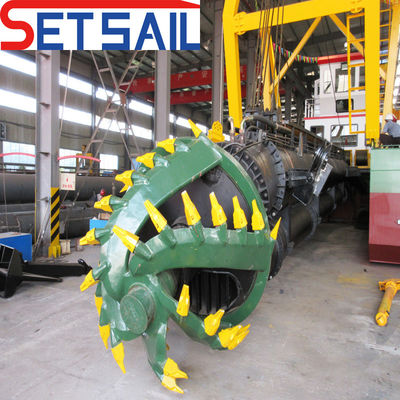 Capacidade personalizada de 26 polegadas 1200m3/h Hidrociclone Cortador de cascalho Sucção Dredger de estanho