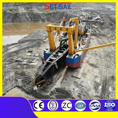 Capacidade personalizada de 26 polegadas 1200m3/h Hidrociclone Cortador de cascalho Sucção Dredger de estanho