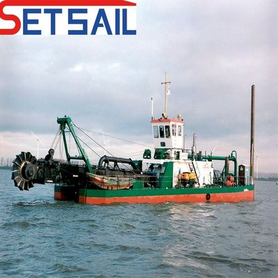 River Cummins Motor Diesel Roda Balde de areia dragadora com Rexroth sistema hidráulico