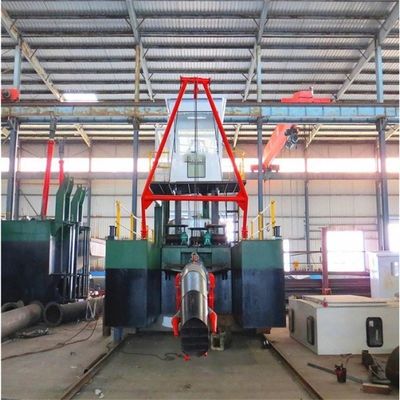 Dredger de sucção a jato de alta capacidade com motor diesel de potência máxima. Capacidade 100m3-2000m3