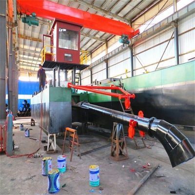 Dredger de sucção a jato de alta capacidade com motor diesel de potência máxima. Capacidade 100m3-2000m3