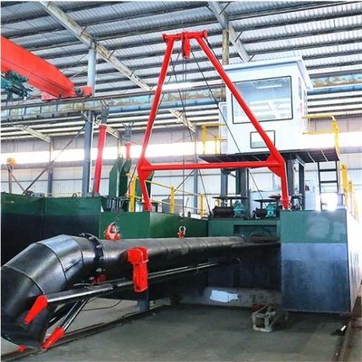 Dredger de sucção a jato de alta capacidade com motor diesel de potência máxima. Capacidade 100m3-2000m3