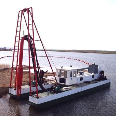 Dredger de sucção a jato de alta capacidade com motor diesel de potência máxima. Capacidade 100m3-2000m3