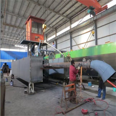 Dredger de sucção a jato de alta capacidade com motor diesel de potência máxima. Capacidade 100m3-2000m3
