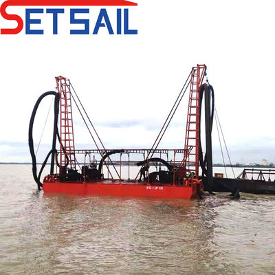 Equipamento de dragagem de areia de sucção a jato para areia fluvial
