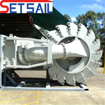 QHWBD-24 Dredger de lama de balde de rodas com 2500m3 de fluxo de água e 800m-5000m de distância de descarga