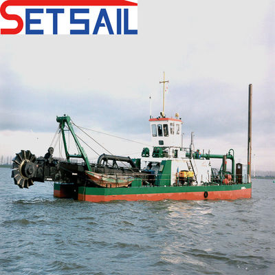 Excavadora de areia de sução de cilindros de motor diesel de alta capacidade com pedido personalizado