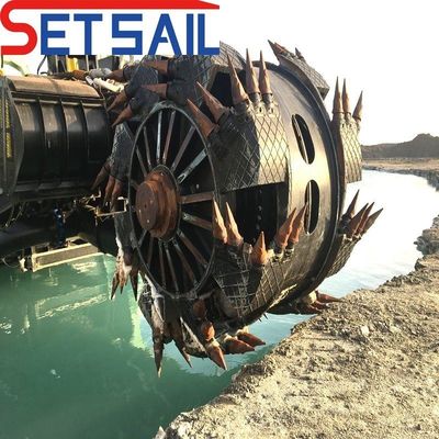 Excavadora de areia de sução de cilindros de motor diesel de alta capacidade com pedido personalizado