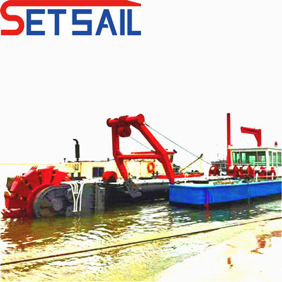 Dredger de balde de rodas controlado por Siemens PLC para dragagem em lagos e reservatórios