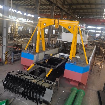 Tecnologia avançada Dredger de barragem fluvial de barro para alta capacidade e grande pacote