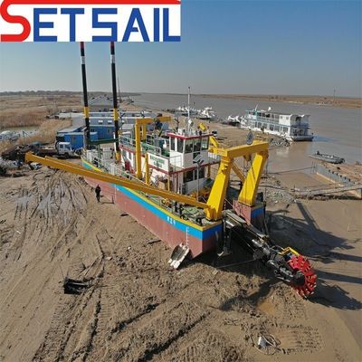 Dredger de areia de balde de roda Siemens PLC com sistema hidráulico Rexroth