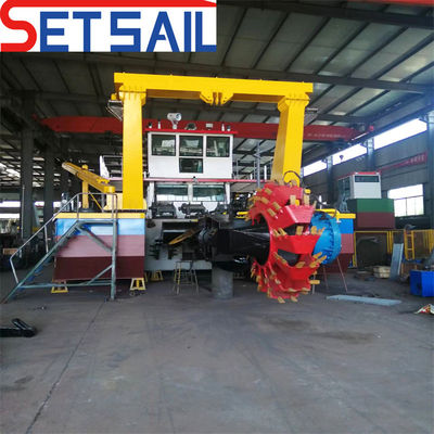 Fabricação de máquinas de dragagem de baldes de rodas com diâmetro de tubo de descarga de 200 mm a 800 mm