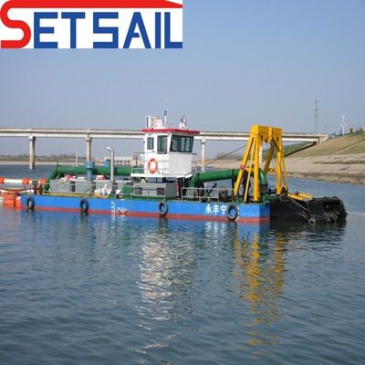 Largura total 4,5 m-12 m Guincho hidráulico Trail Hopper Sucção dragadora com Siemens PLC