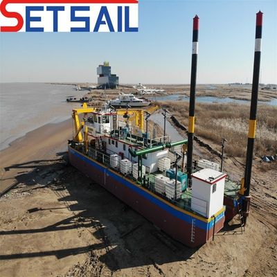 200 mm-800 mm Diâmetro do tubo de descarga Roda Balde de lago dragagem de barro com bomba de areia