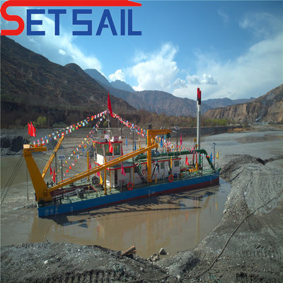 110kw-2000kw Motor Diesel Potência Trailing Hopper Cutter Sucção Dredger para 3 em 1