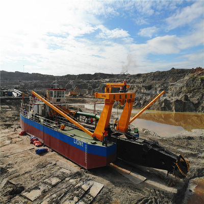6 mm-20 mm Cortador de espessura de placa lateral Sucção Dredger para grandes projetos de mineração