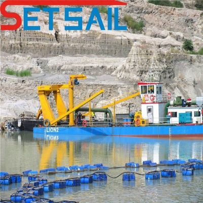 110kw-2000kw motor a diesel Alimentado 22 polegadas dragadora de sucção de areia com personalização