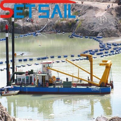 110kw-2000kw motor a diesel Alimentado 22 polegadas dragadora de sucção de areia com personalização