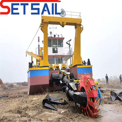 Dredger de rodas de balde de motor a diesel hidráulico para as necessidades do seu cliente