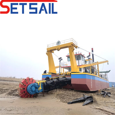 Dredger de rodas de balde de motor a diesel hidráulico para as necessidades do seu cliente