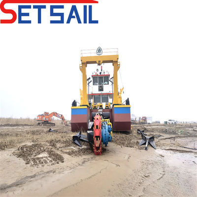 Dredger de rodas de balde de motor a diesel hidráulico para as necessidades do seu cliente