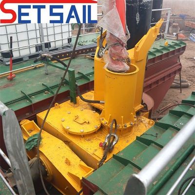 Dredgeira hidráulica de sucção de areia com motor Weichai Diesel e capacidade de 160m3-2000m3