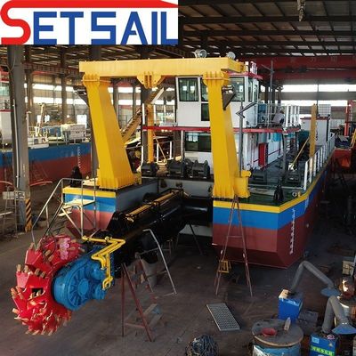 Sistema hidráulico Rexroth Dredger de areia de roda de balde portátil para trabalho de dragagem suave