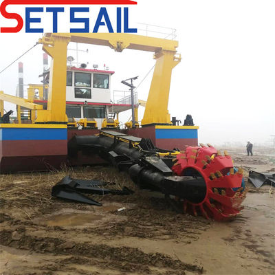 Dredgeira de sucção com rodas de balde controlada por Siemens PLC Dredgeira de areia com desempenho