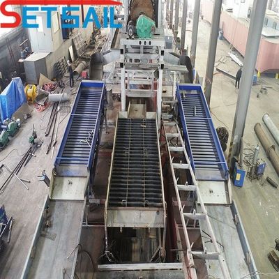 Dredger para mineração de ouro com capacidade de 60-500 metros cúbicos