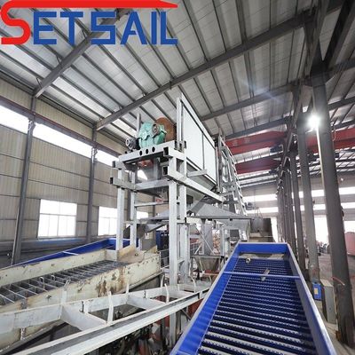 Tipo de potência elétrica Conjunto de personalização de vela balde cadeia de diamantes mineração de ouro dragagem