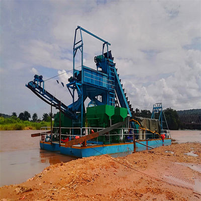 3900.00cm * 860.00cm * 225.00cm Tamanho do pacote Navio de dragagem de ouro para rio e lago