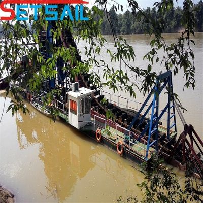 Chain Bucket Lake Sand Gold and Diamond Mining Dredger com capacidade de 0,035m3-1,2m3