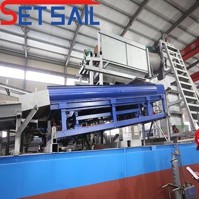 Potência da bomba de injecção 7.5kw-20kw Bucket Chain Gold Mining Dredger para Rvier Diamond
