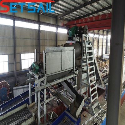 4kw*3-15kw*3 Bucket Chain Gold Dredger para dragagem fluvial Profundidade de dragagem 7-30 metros