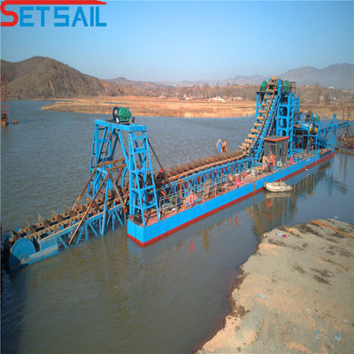 Máquinas de mineração de Chain Bucket River para 4kw X 3-10kw X3 Dispositivo de migração em condições