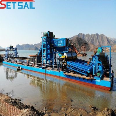 Máquinas de mineração de Chain Bucket River para 4kw X 3-10kw X3 Dispositivo de migração em condições