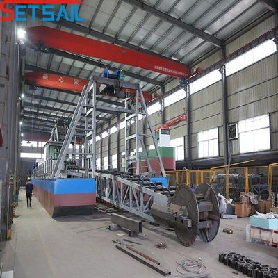 37kw-200kw Escavação da cadeia de potência do motor principal Balde do rio Dredger de diamantes para o lago Gold