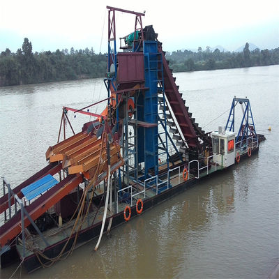 37kw-200kw motor principal de potência rio mineração de diamantes e ouro dragagem com concentração