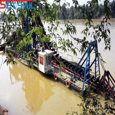 200m3/Hora Dredger de ouro de cadeia de balde para venda na Indonésia Amigável ao meio ambiente