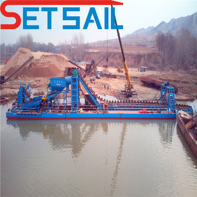 Customization Bucket Chain River Mining Gold Diamond Machine para estanho solicitação personalizada