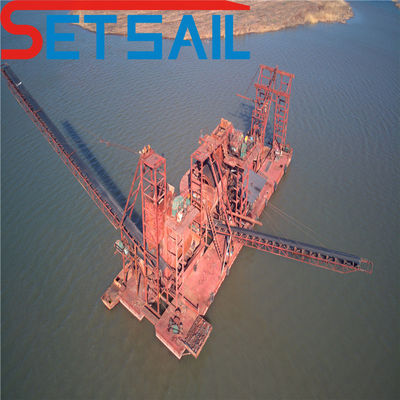 Dredger de areia de balde de cadeia para areia de rio e ouro Dredging profundidade 8m-28m Alta capacidade